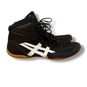 ASICS Men's Matflex 7 Wrestling Shoe Black size 9